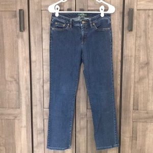 LRL Women’s 4 Modern Straight Curvy Jeans